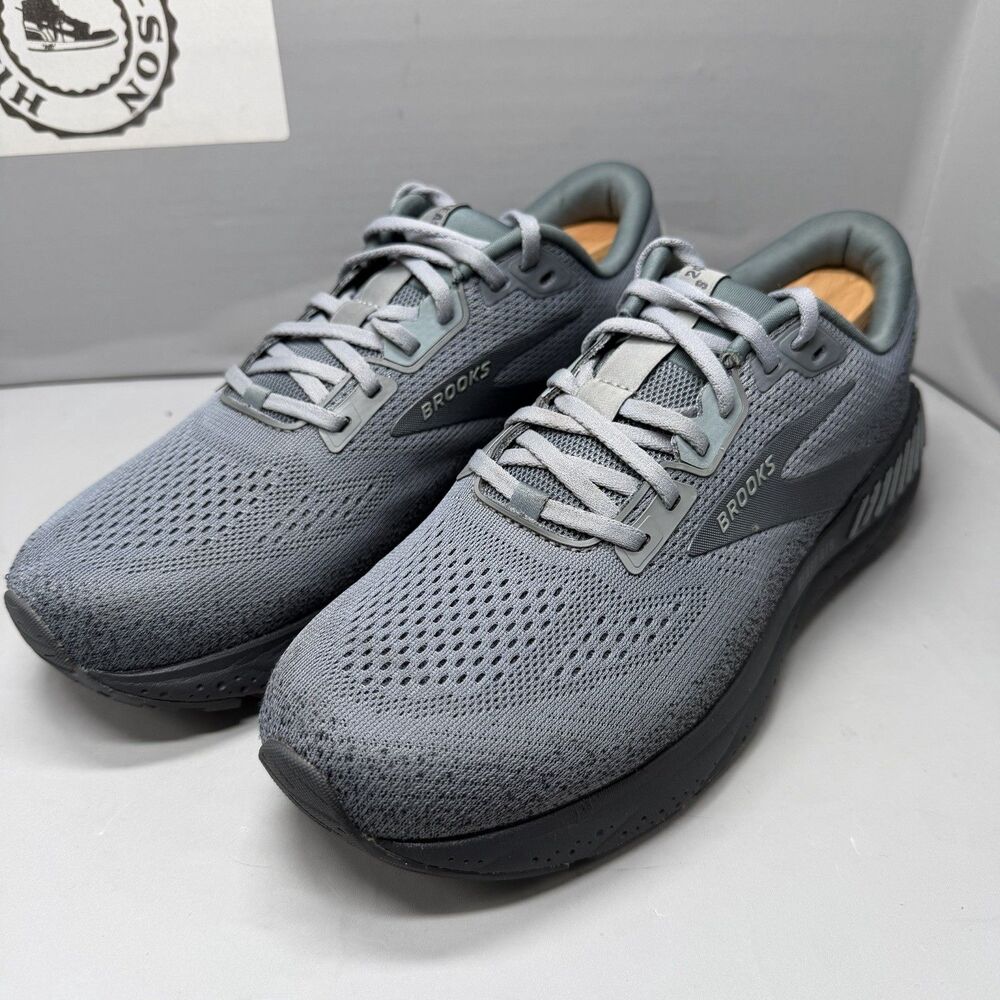 Brooks Beast GTS Gray Running Shoes Men’s Size 10.5 D GuideRails Athletic - Picture 2 of 13
